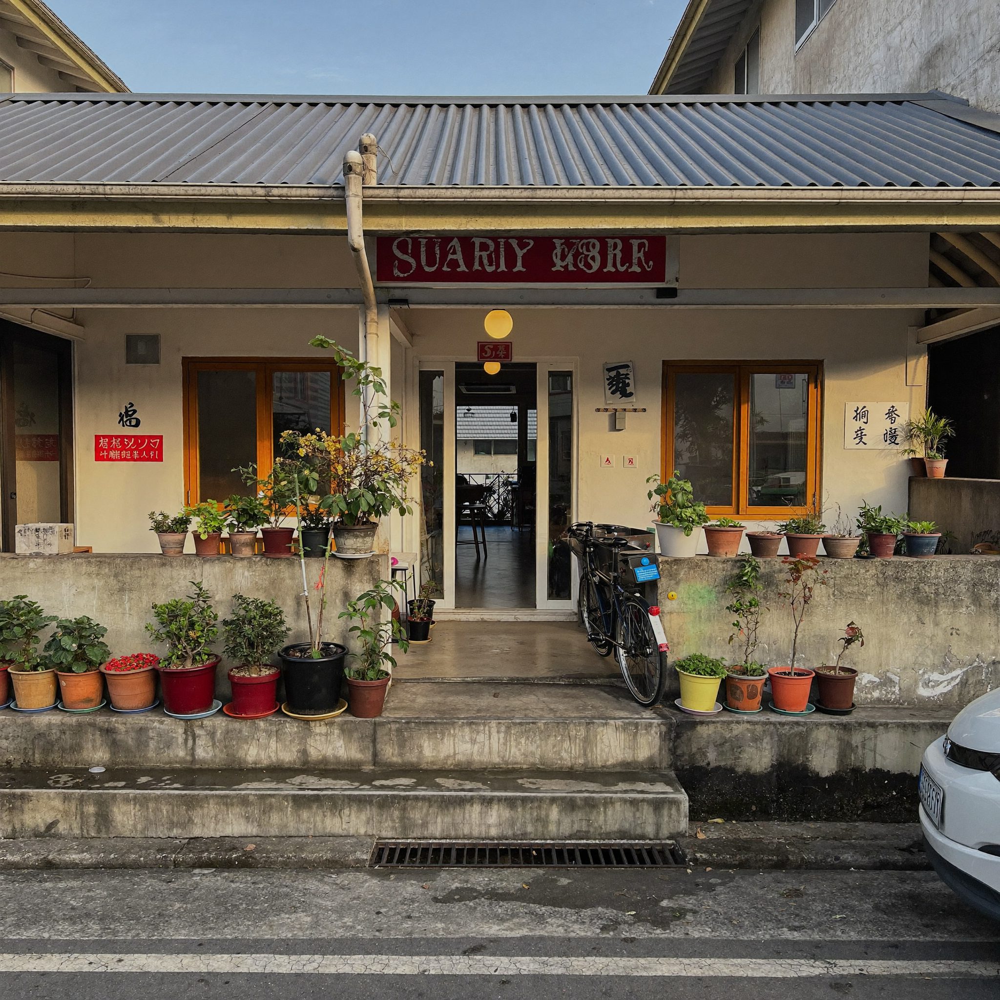 Teras depan rumah dijual di Surabaya